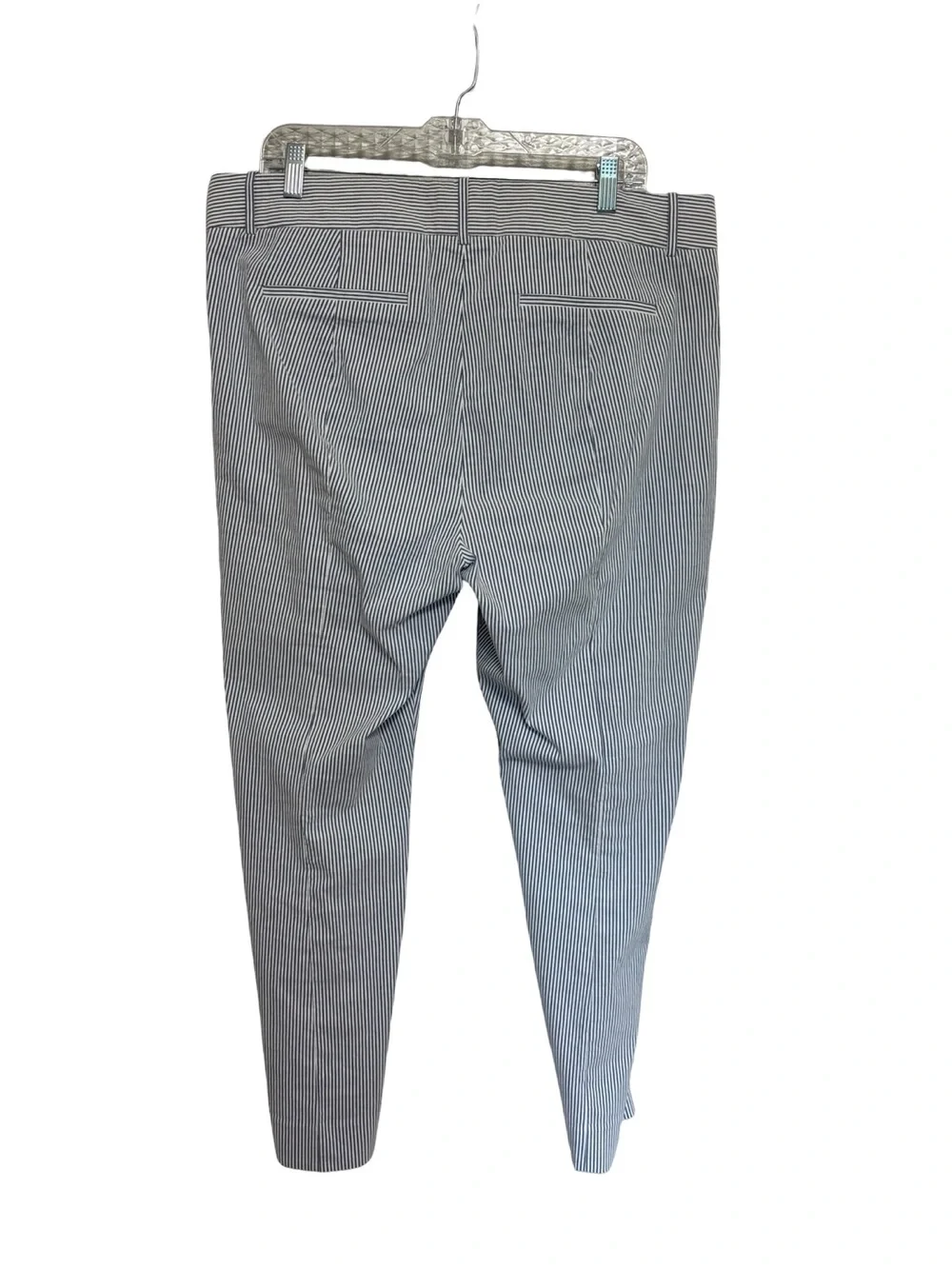 J. Crew Cameron Slim Crop Pant in Stretch Seersucker - Size 16